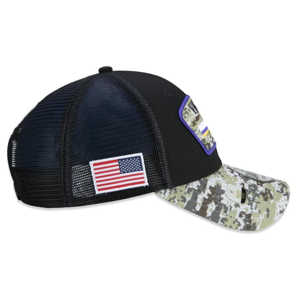 Minnesota Vikings NFL21 Salute To Service 39THIRTY Black/Camo