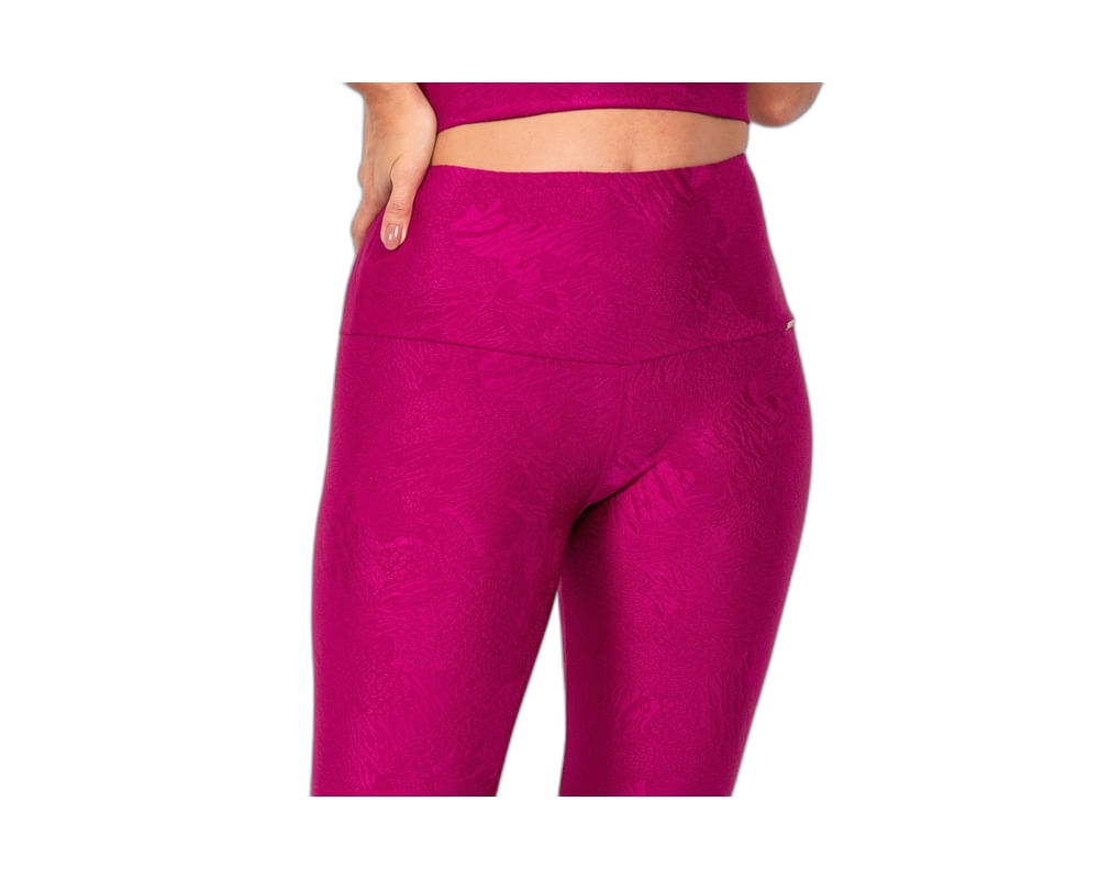 Calça Legging Cós Super Alto Romance Wave, Guaili