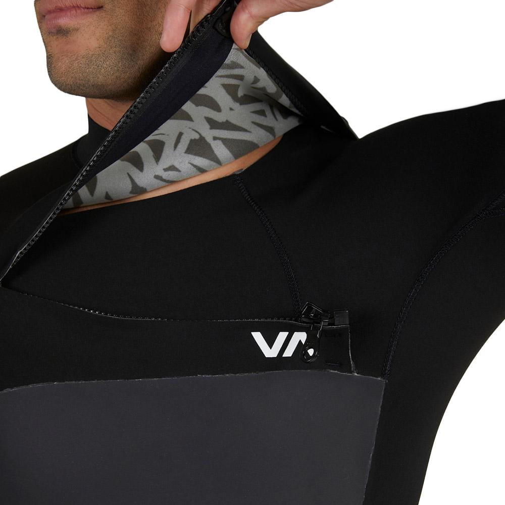 Wetsuit RVCA 3/2 Balance Chest Zip Fullsuit WT23 Black Wetsuit RVCA 3/2 Balance Chest Zip Fullsuit WT23 Black