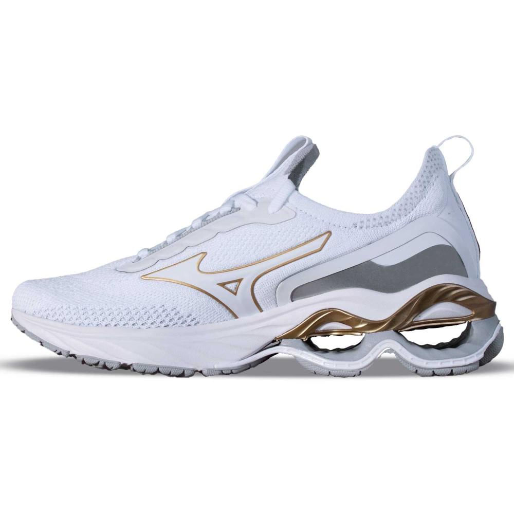 Tenis mizuno dourado store feminino