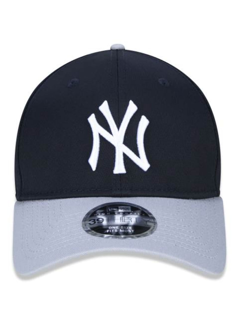 Bone New Era 39THIRTY High Crown MLB New York Yankees