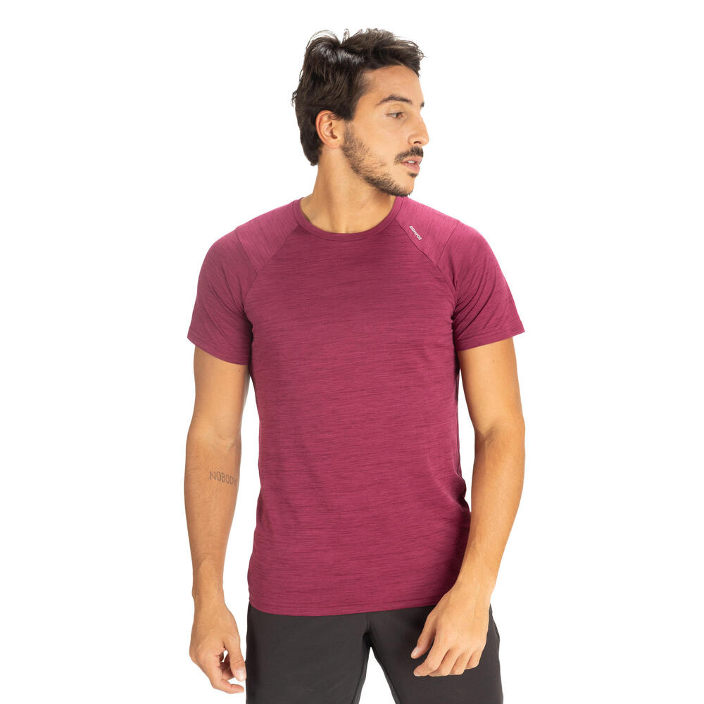 Camiseta masculina de academia Mesclada 510