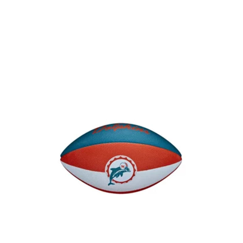 Bola Futebol Americano Wilson nfl Team Tailgate Jr Miami Dolphins Junior  Jogos Treinos Leve na Americanas Empresas