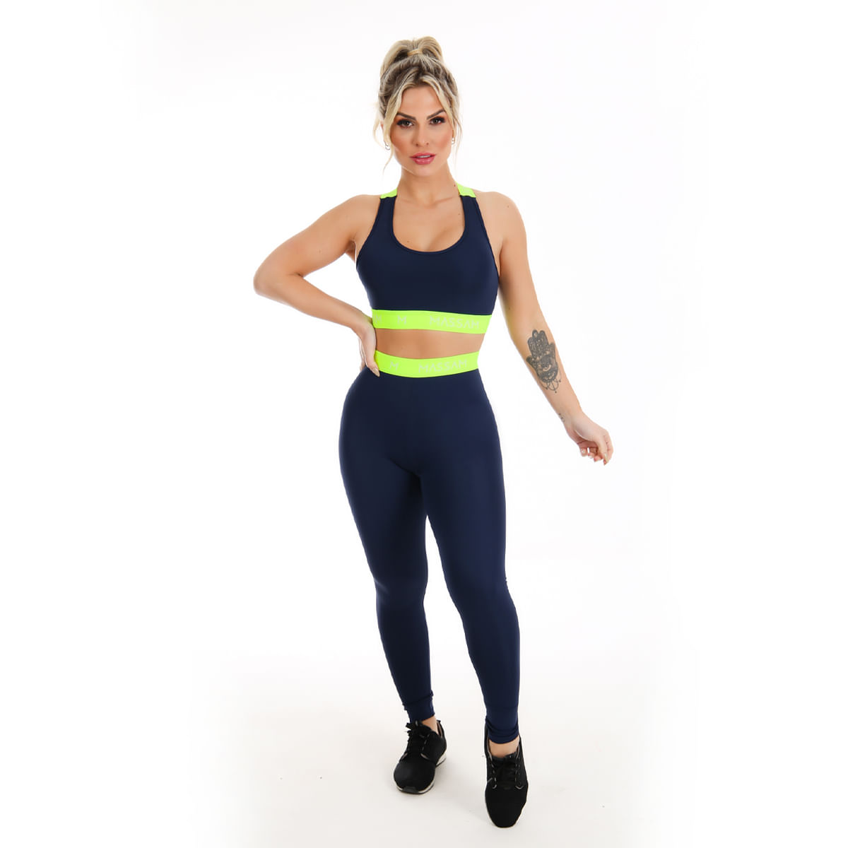 11636 - conjunto fitness legging e cropped - 11636 - conjunto