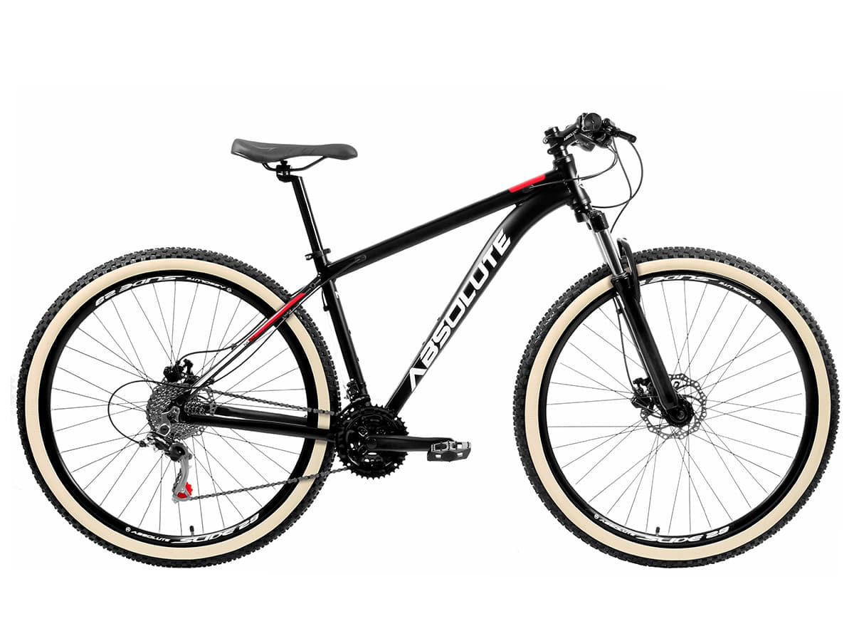 Bike MTB 29 Absolute Nero 4 24V Suspensão e Freio Hidráulico