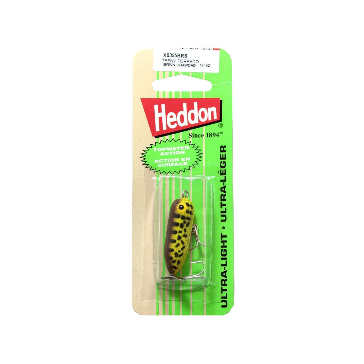 Isca Artificial Heddon X0355-Brs Helice Tiny Torpedo
