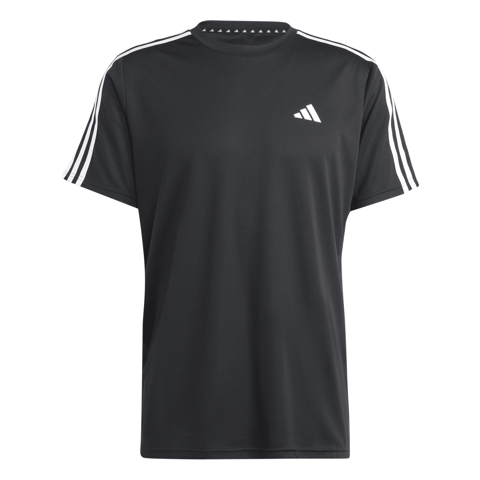 Camiseta masculina de academia Essentials 3-Stripes