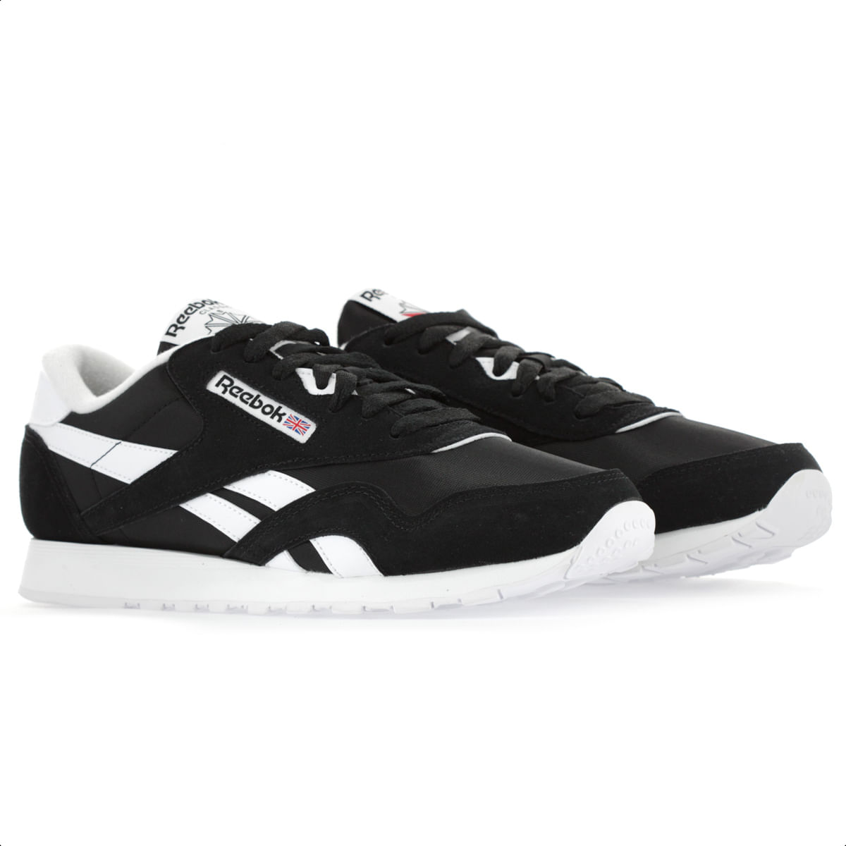 reebok classic nylon noir homme