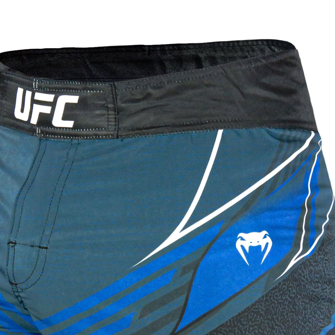 Short Fit UFC Venum Oficial Fight Night Men's Shorts Azul