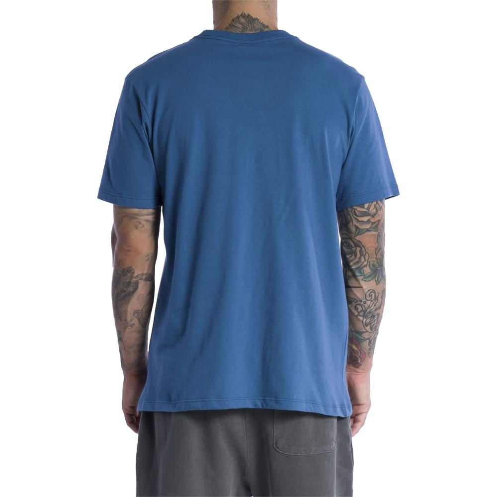 Camiseta RVCA Big RVCA Tie Dye Masculina Azul Marinho - Radical