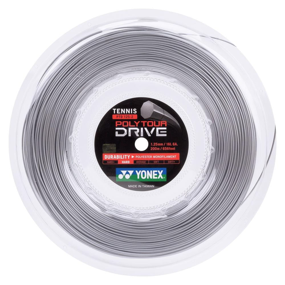 Decathlon | Corda Yonex Poly Tour Drive 16l 1.25mm Cinza - Rolo