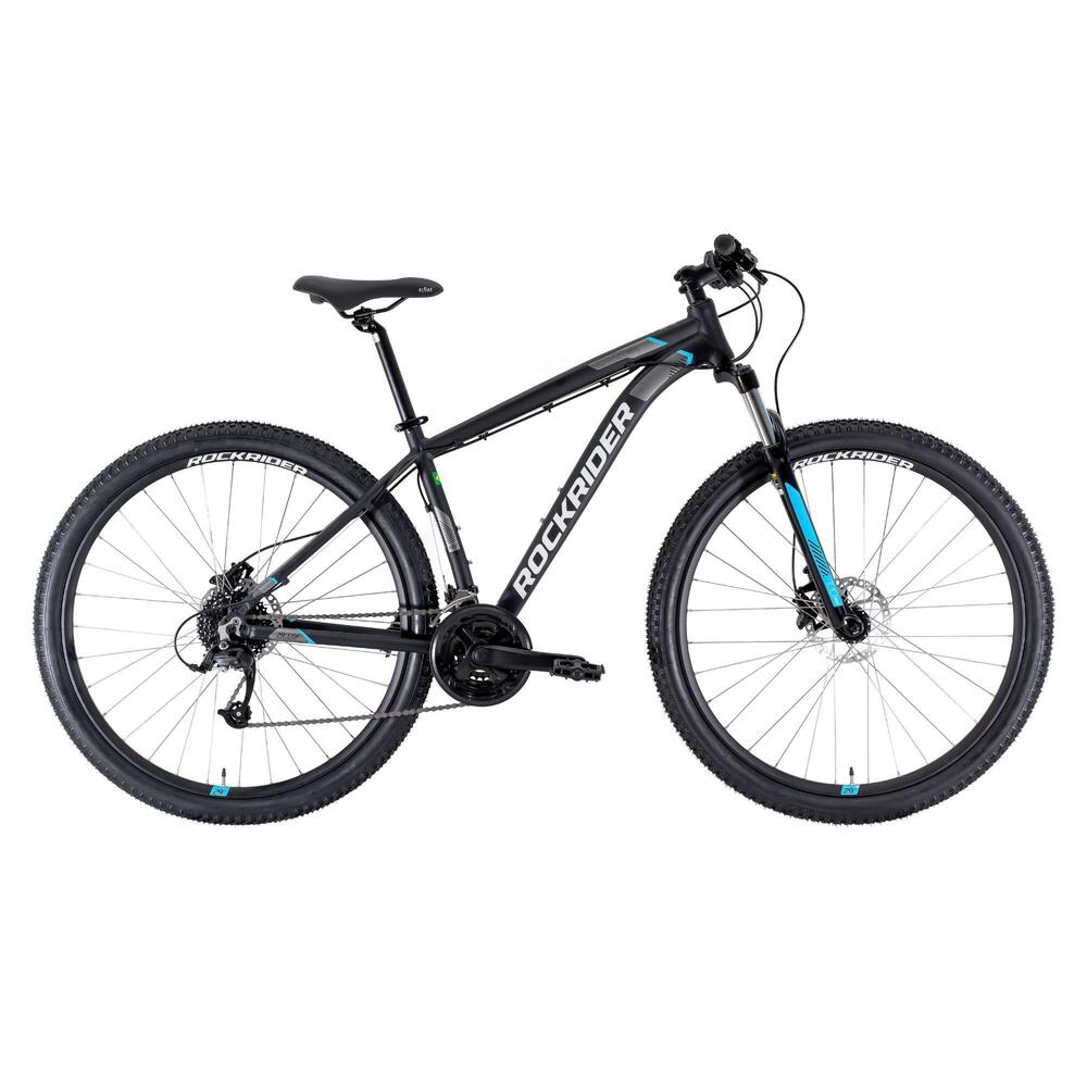 Bicicleta Btwin Rockrider St120 Tg Aro 29 Susp. Dianteira 21 Marchas - Azul/preto