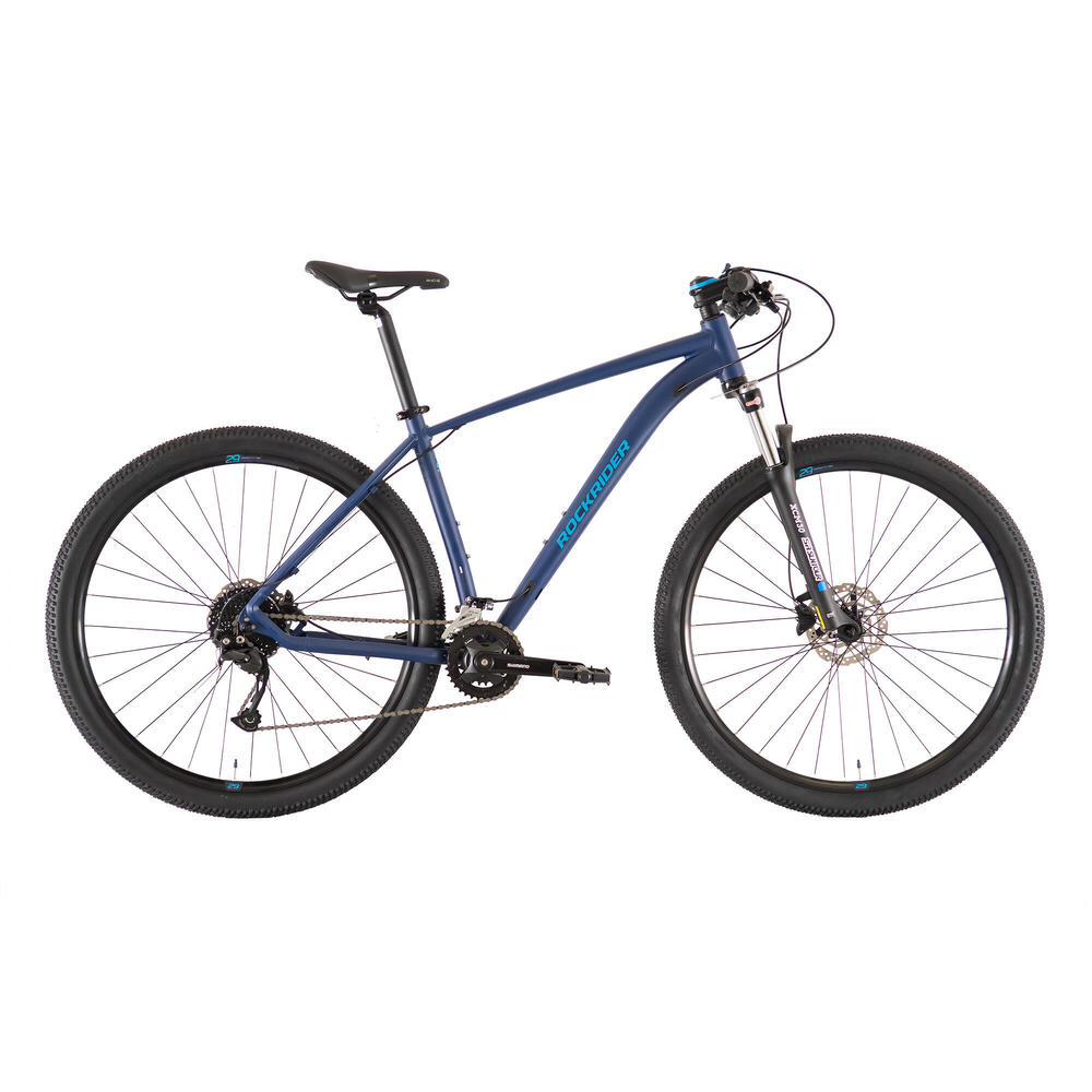 Bicicleta Btwin Rockrider St520 Tm Aro 29 Susp. Dianteira 27 Marchas - Azul