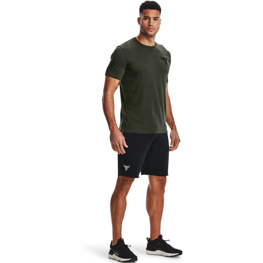 The rock under armour best sale rents due