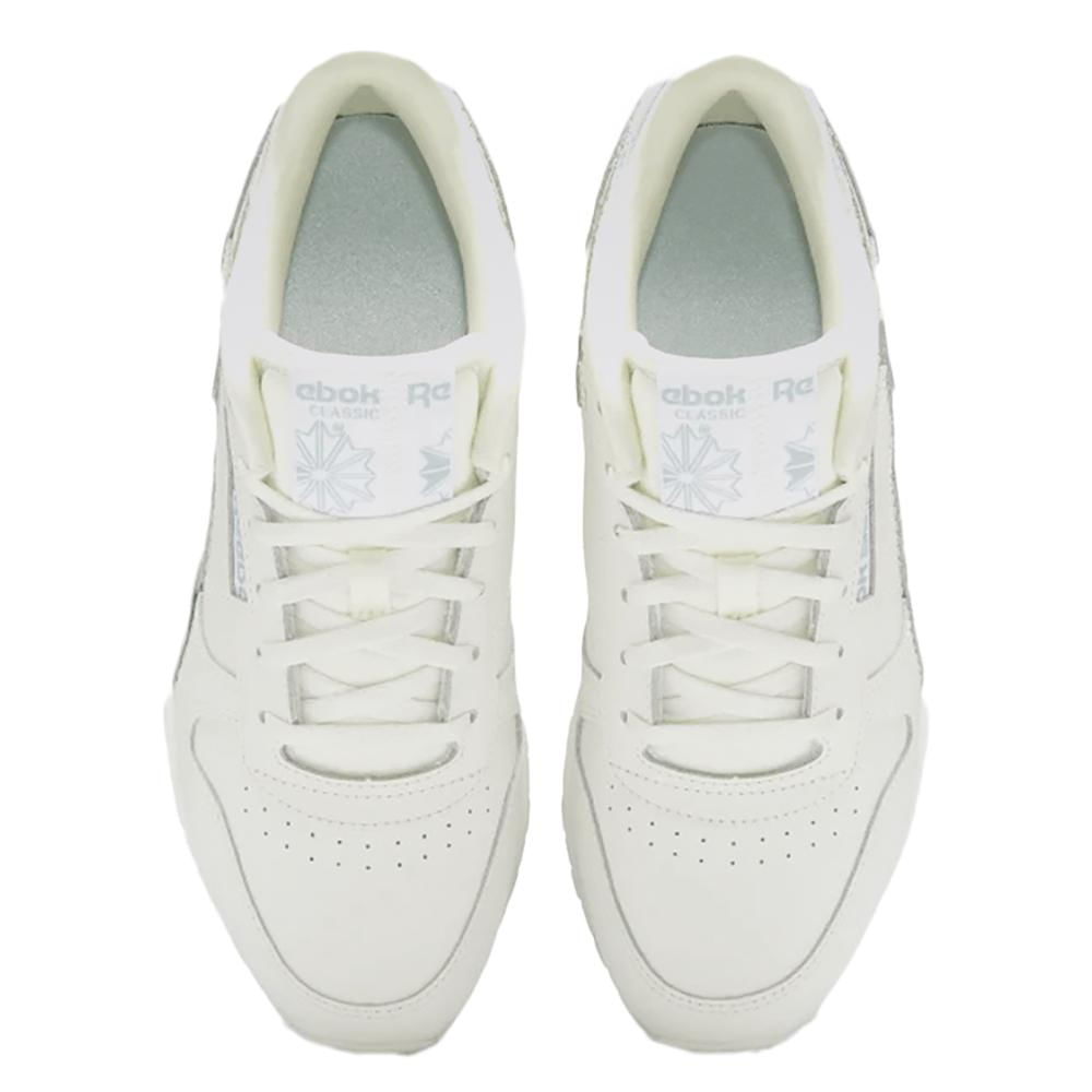 Reebok Sneakers Reebok Cl Leather Pearl White Ice Decathlon Tênis