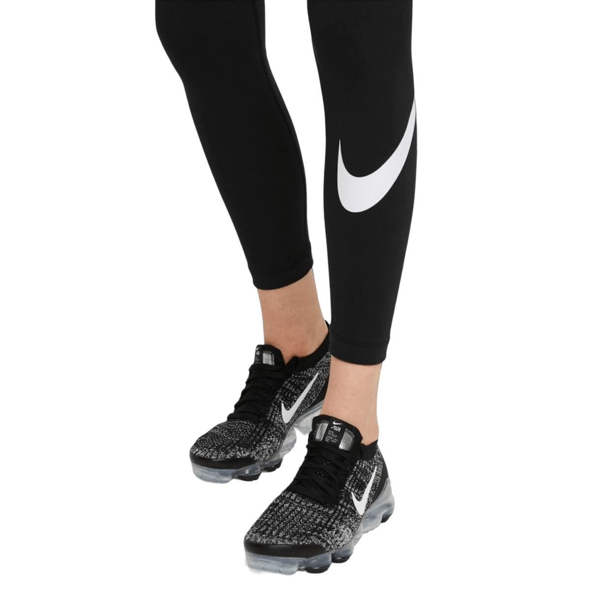 Calça Nike Leg Sportswear Essential Swoosh Fem CZ8530-010 - Ativa