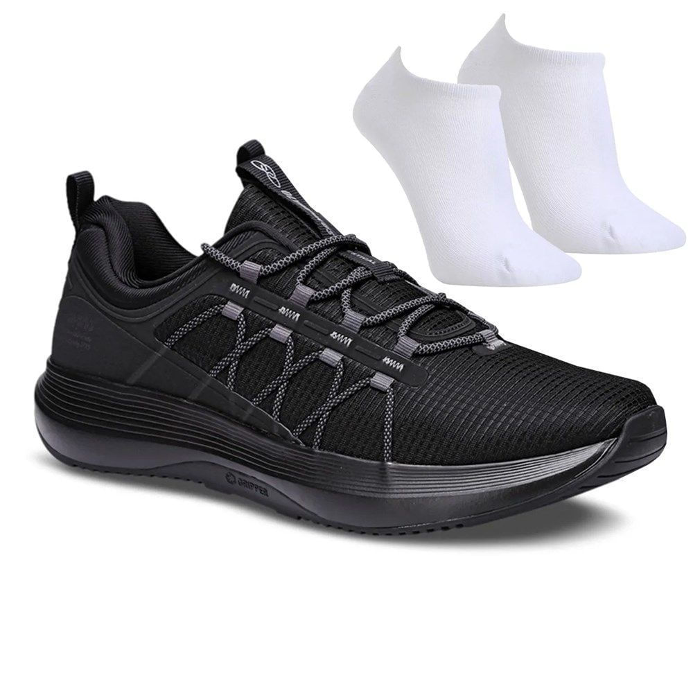 Decathlon Kit Tênis Olympikus Vertical Masculino Par de Meia