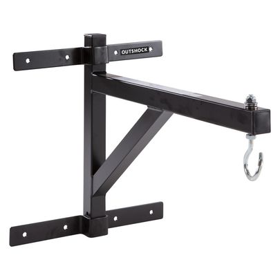 Suporte de Parede para Saco de Pancada Outshock Preto