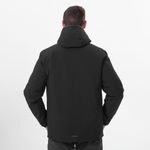 Jaqueta masculina de Inverno Ski 100, preto, 3G
