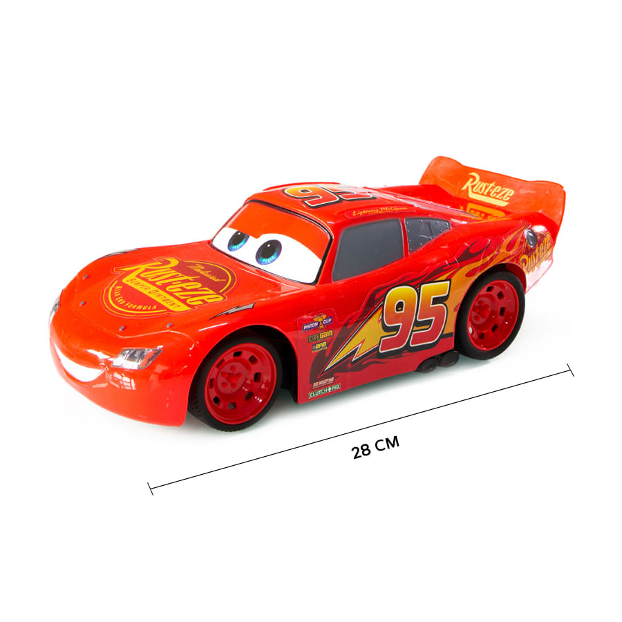 Large lightning store mcqueen car