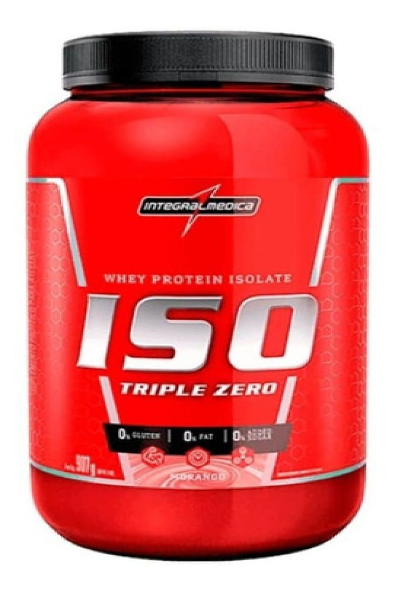 Iso Triple Zero Whey Protein isolado (907g) Integralmedica