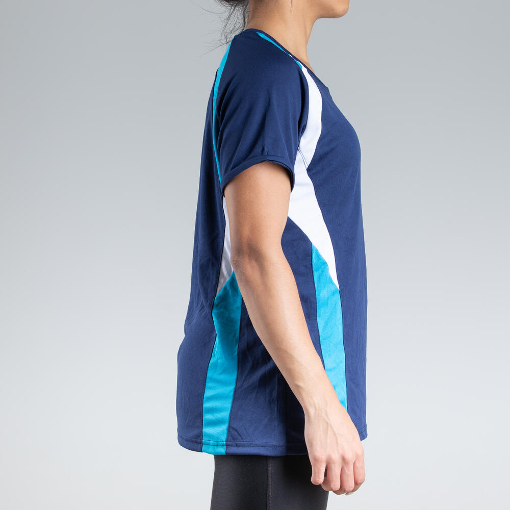 Camiseta Petzl Cor Azul Náutico - Spelaion - Camiseta Feminina